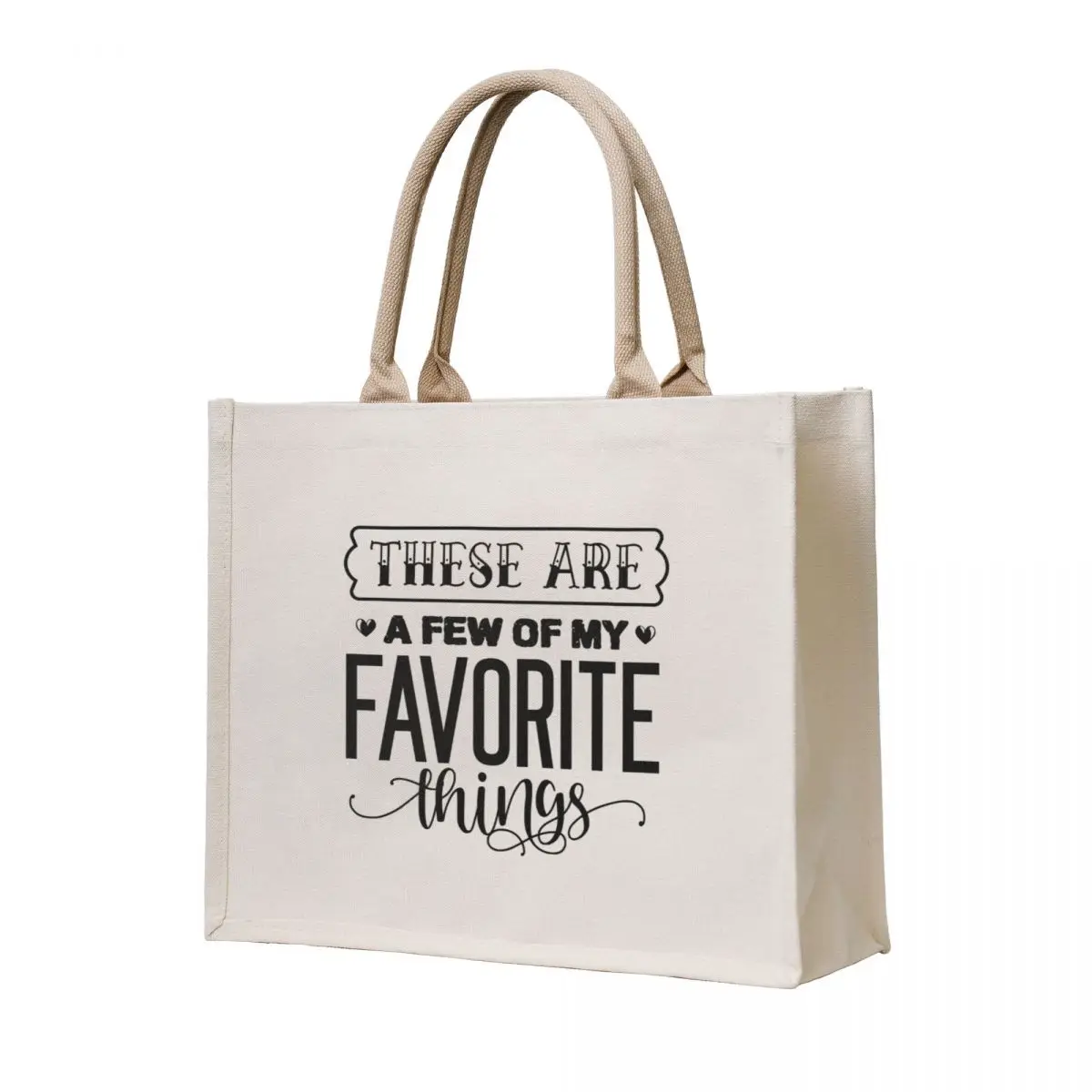 

These are a few of my favorite things Tote Bag Big bag reusable shopping bags free delivery bags Canvas bag