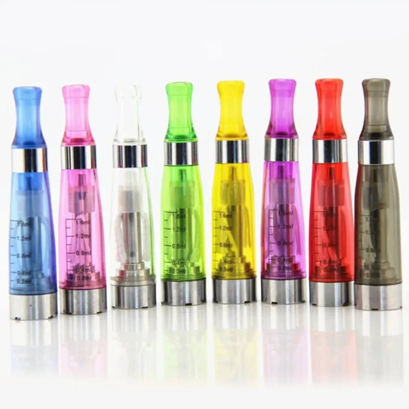 10pcs E-Cigarette CE4 Atomizers Clearomizer 1.6ml Capacity for 510 Thread EGO EVOD UGO Battery Vs MT3 H2 Protank Vape Tank