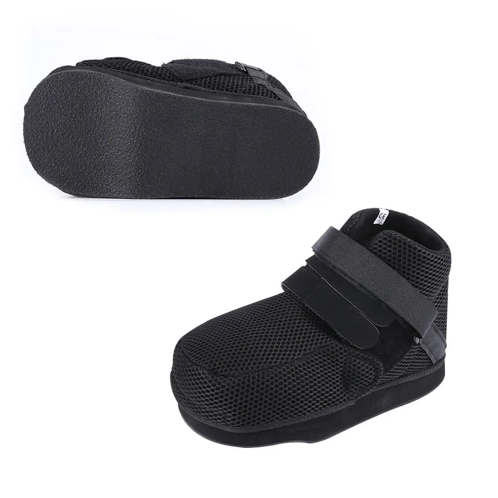 

Foot Decompression Shoes Postoperative Toe Adjustable Shoes Size Xs Lightweight Breathable Mesh Walking Boots for Broken Toe