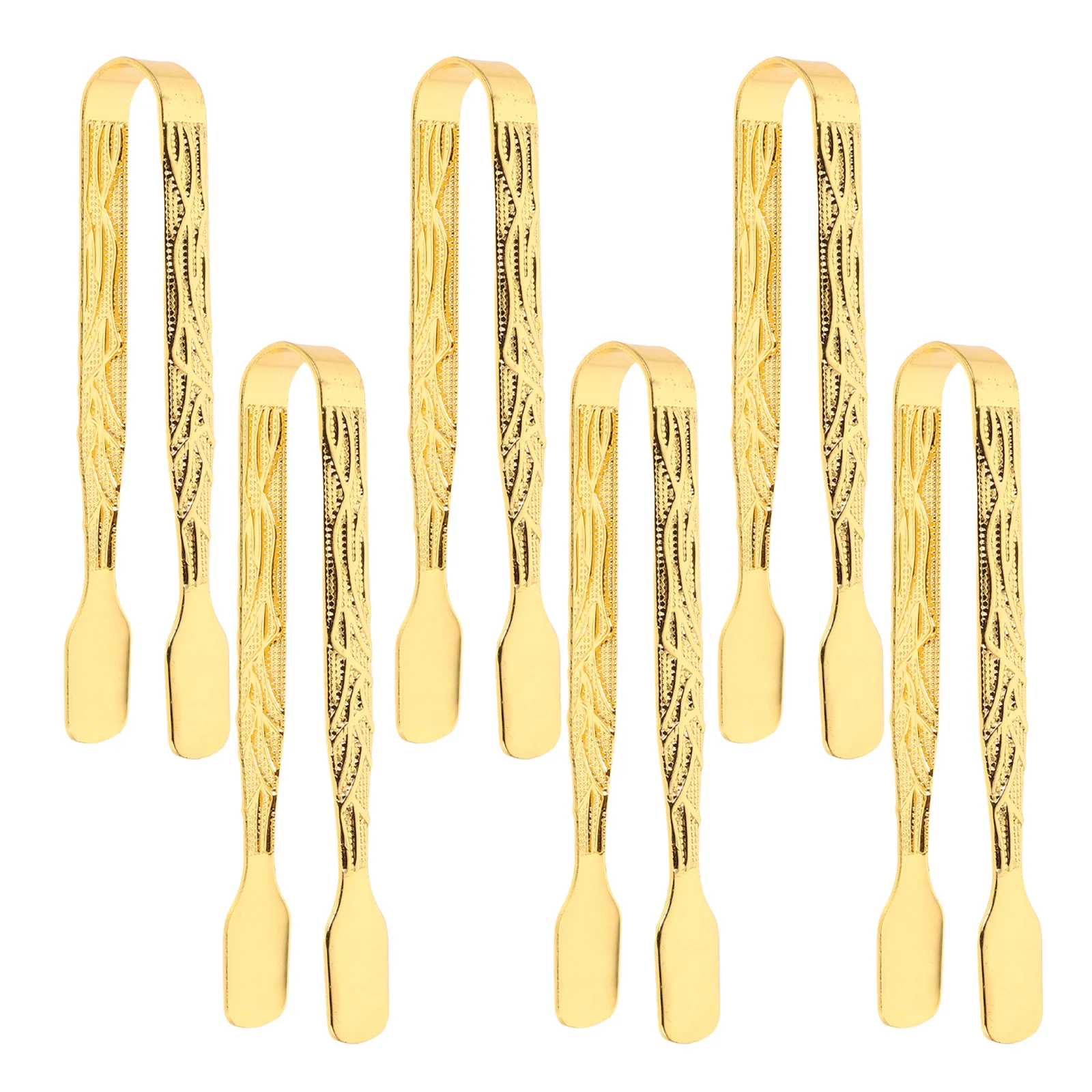 

6pcs Incense Burner Accessories: Vintage Metal Charcoal Tongs For Safe Coal Handling, Design Fragrant Clips, Bakhoor