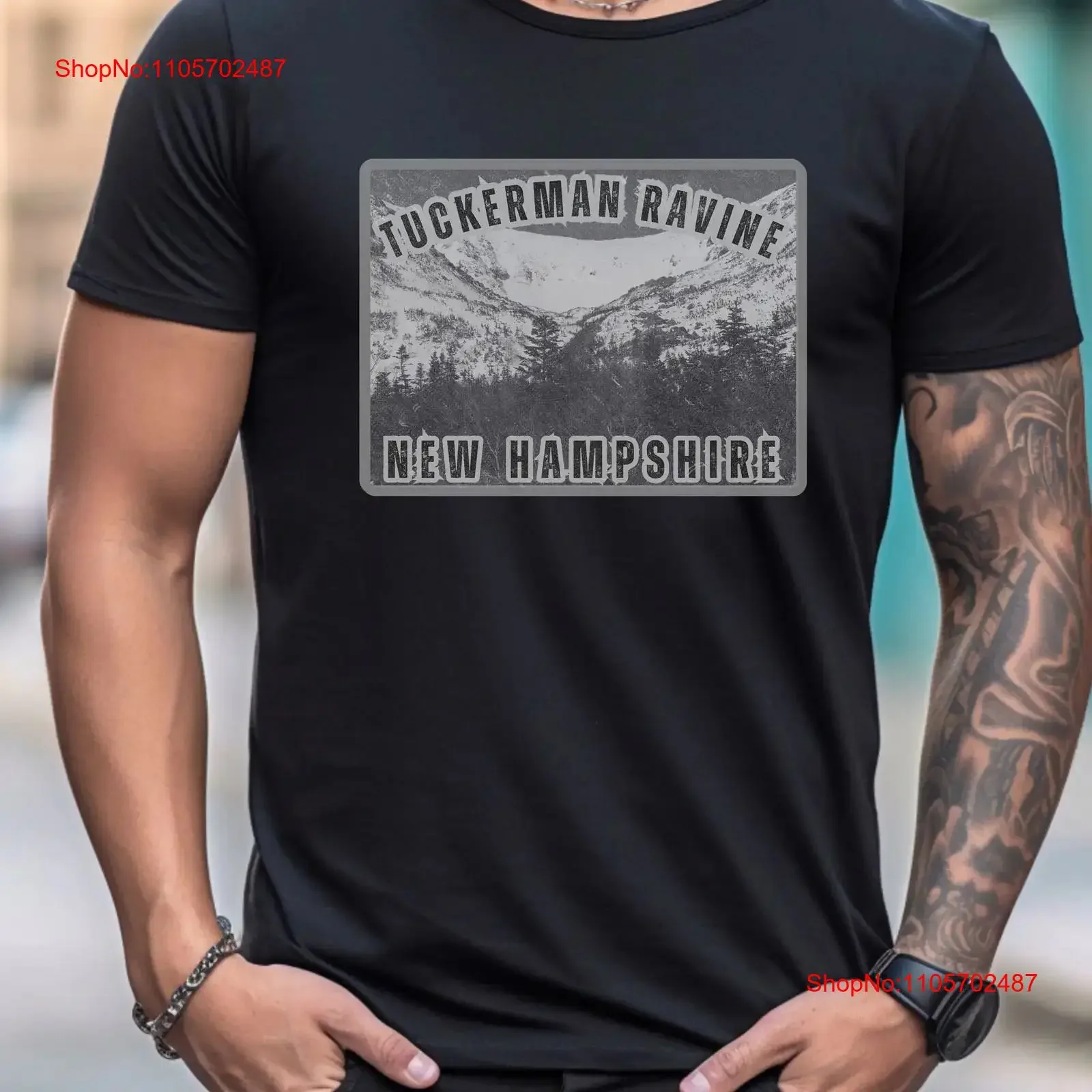 Tuckerman Ravine NH T Shirt Ski New Hampshire White Mountains Mount Washington vintage Washed Top For Everyday Wear