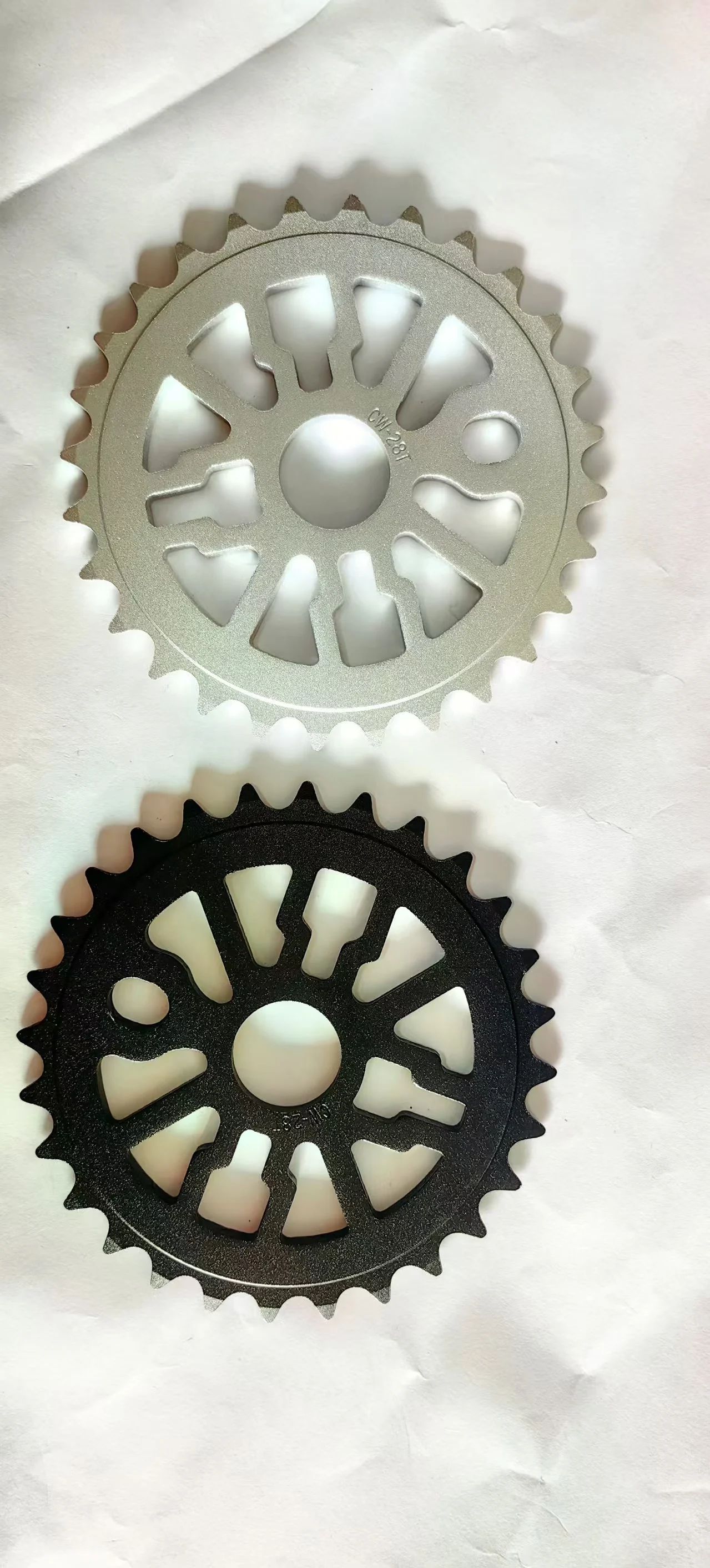 bicycle BMX Sprocket 28T Chainring Chain Wheel Driveline 19mm adapter included