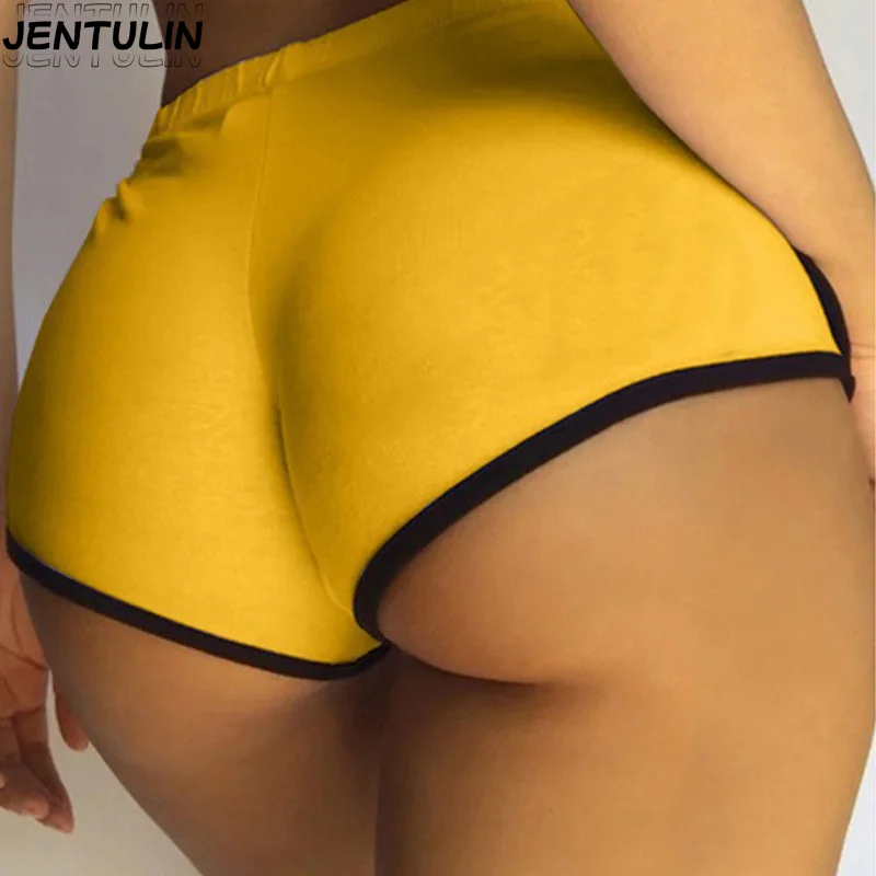 

Sexy High Waist Women's Sports Shorts Athletic Gym Workout Fitness Yoga Leggings Briefs Athletic Breathable Casual Pants