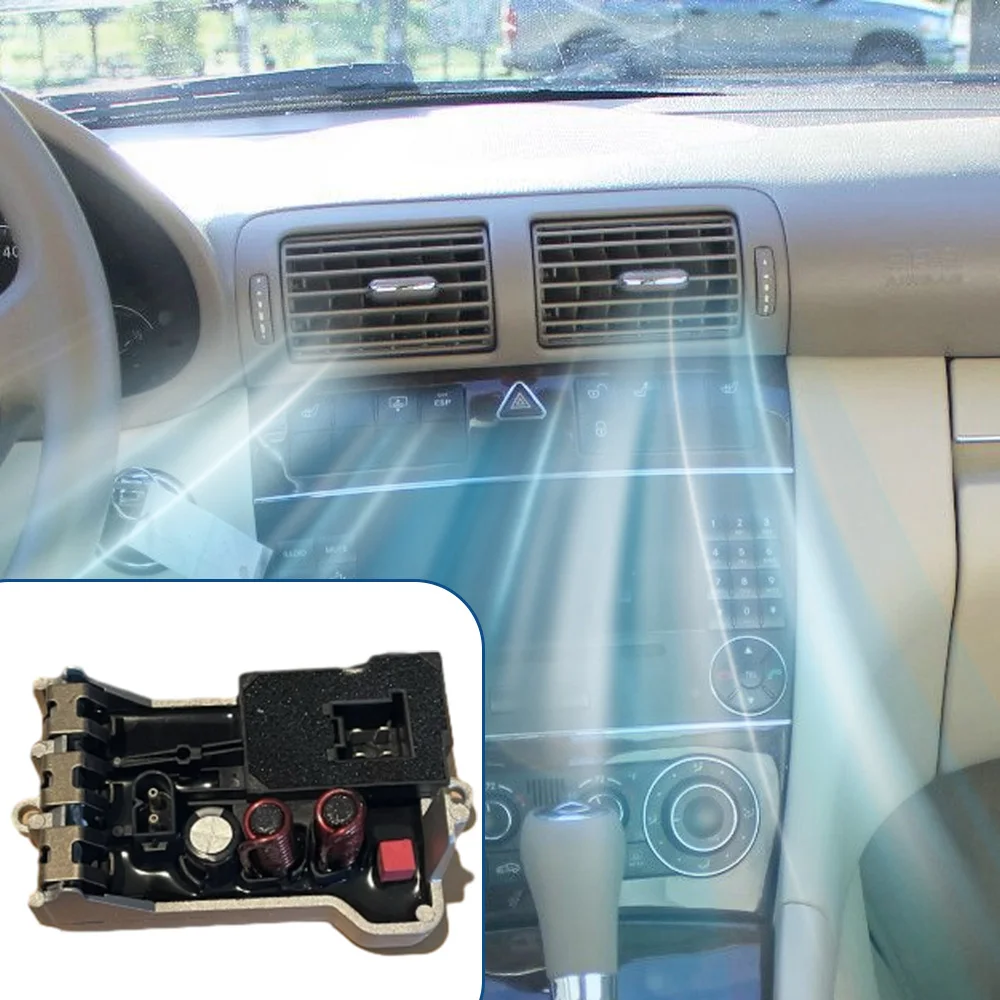 

Автомобильный резистор двигателя вентилятора HVAC для Mercedes-Benz C230 C240 C320 CLK320 CLK500 CLK55 AMG CLS350 CLS550 E320 E500 SL500 SLK300