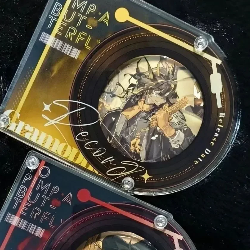 Cosplay acrylic CD disc tray, display and storage, brick clear and high aesthetic decoration, give to girlfriends and friends