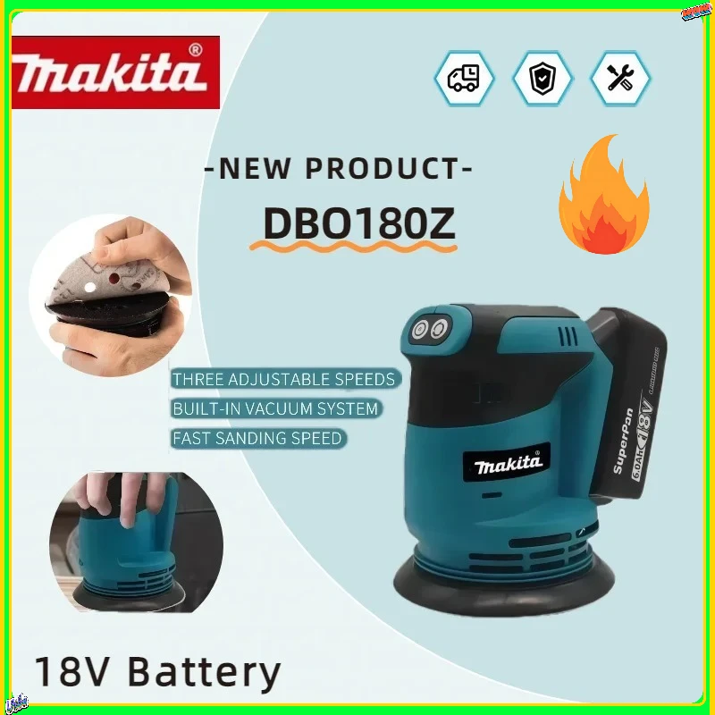 ponceuse-orbitale-aleatoire-sans-fil-makita-dbo180z-rechargeable-sans-balais-pour-le-travail-du-bois-le-poncage-et-le-polissage-du-mastic-outil-nu