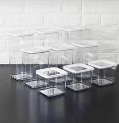 9 pc scatola di immagazzinaggio di alta qualità Set di conservazione degli alimenti Organizer cucina e dispensa