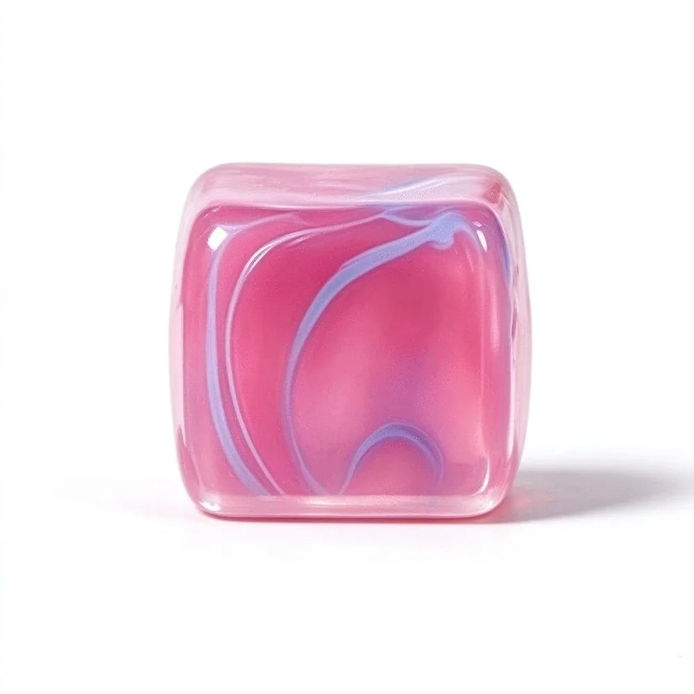 Hand Reliex Slow Rising Ice Cube Squishy Transparent Slow Rebound Ice Cube Fidget Fun Colorful Sensory Fidget Reduce Anxiety