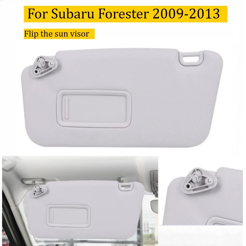 

Для Subaru Forester 2009 2010 2011 2012 2013 1 шт. салон автомобиля солнцезащитный козырек с зеркалом серый левая сторона водителя 92011SC033LO