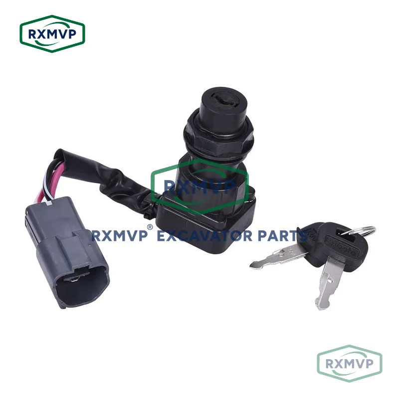 For  Kubota KX Supplier Supply Excavator Construction Machinery Ignition Starting Switch With Key U30/U25