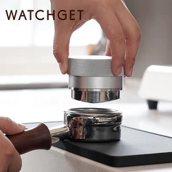 58MM Coffee Distributor Espresso Distributor Stainless Steel Tamper Espresso Distribution Tool Adjustable Depth Tamper