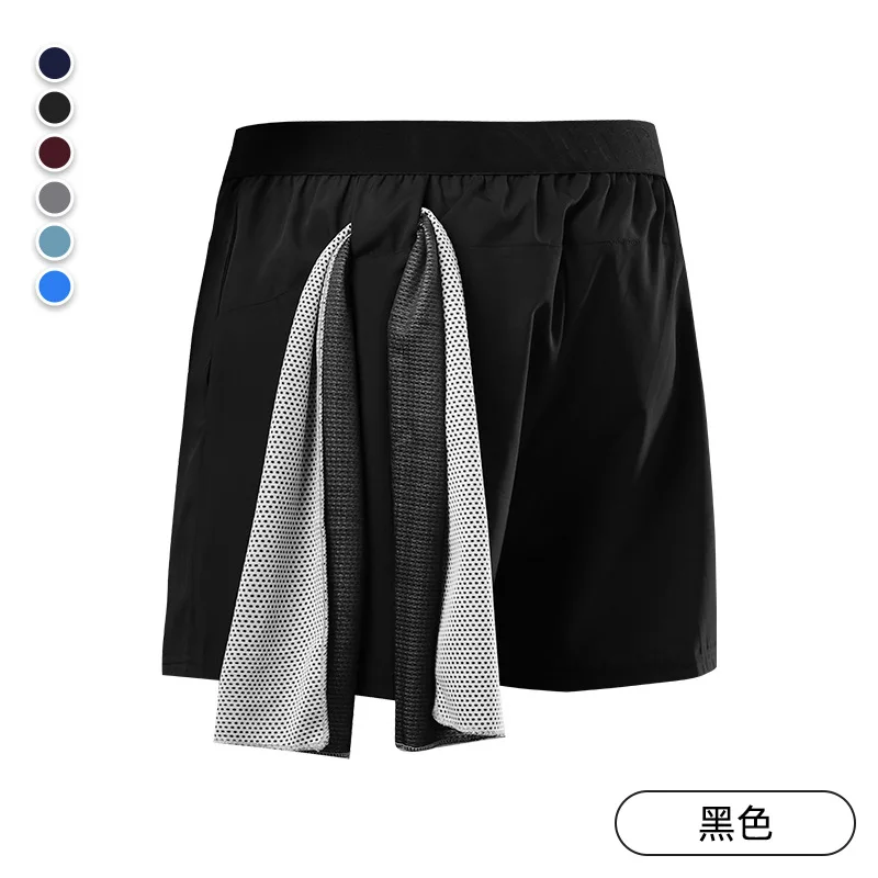 

Men's Summer Sports Shorts Casual Running Fitness Basketball Shorts Quick Dry Breathable Bermuda Shorts Elastic Waist Shorts