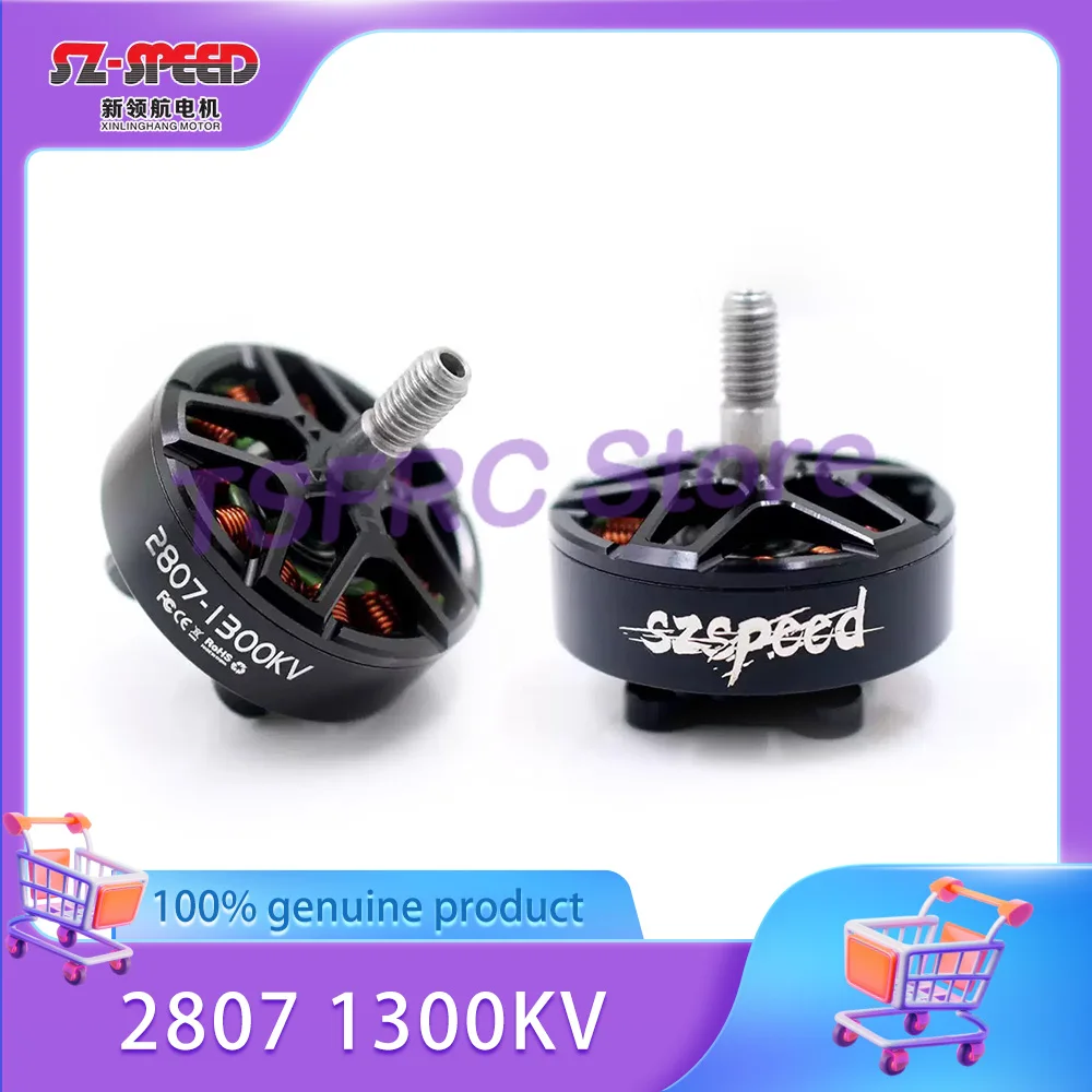 

SZ-SPEED 2807 1300KV FPV Brushless Motor