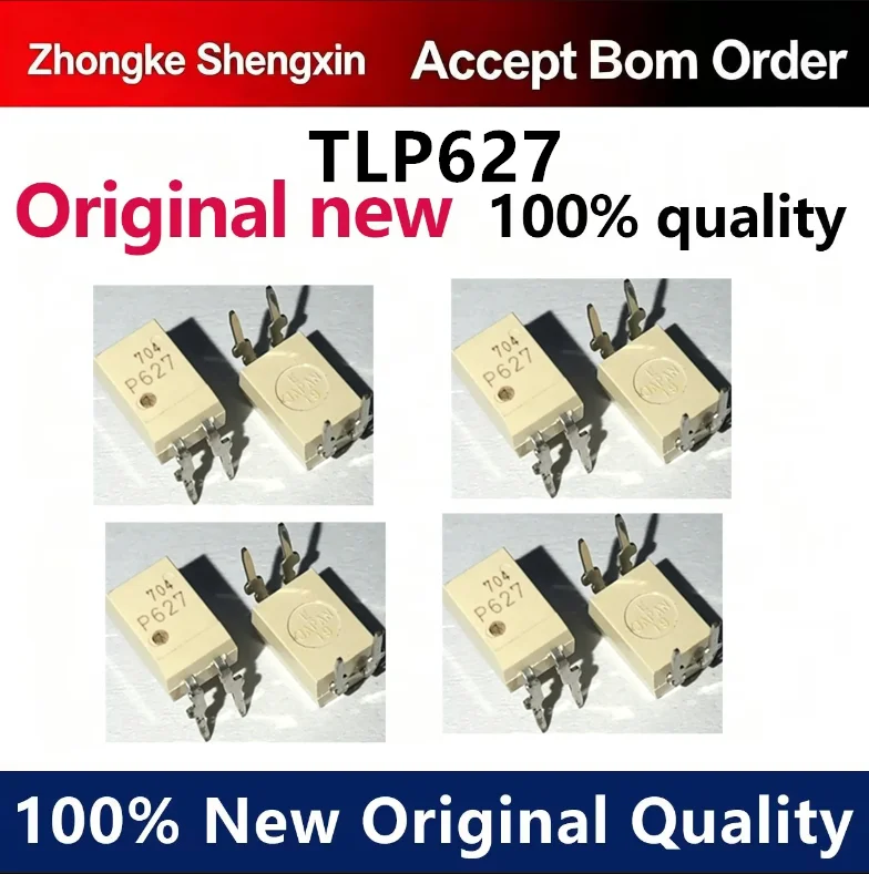 （5pcs-100pcs）Newly imported original TLP627-1 patch SOP4 P627 TLP627 Darlington optocoupler