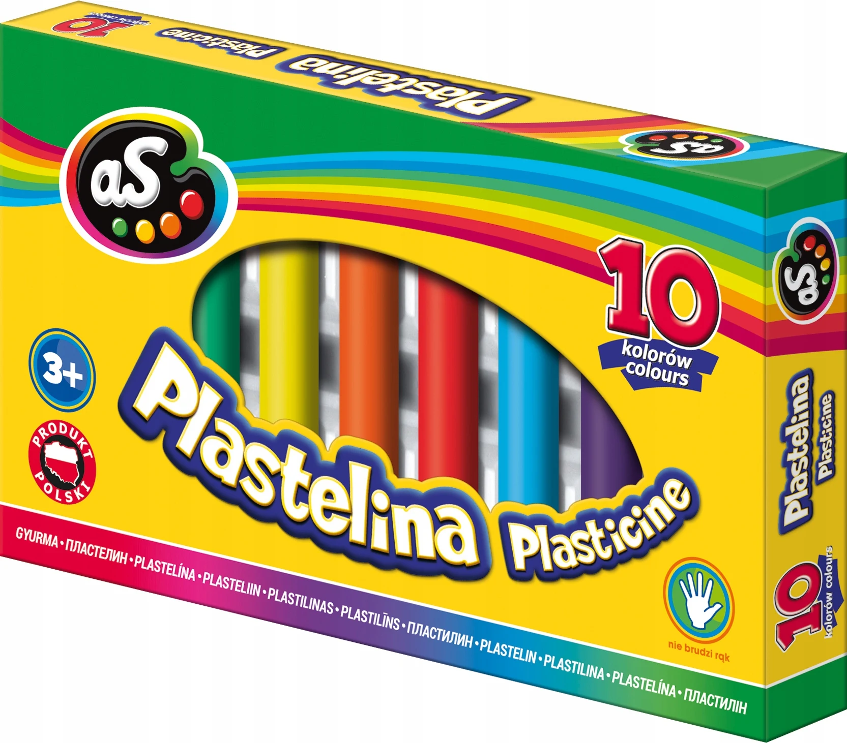 School Plasticine 10 kleuren