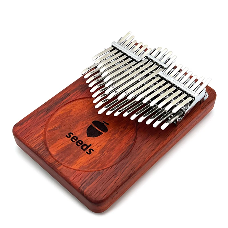 Seeds 17/21/24/34 Keys Kalimba B C Note Professional Thumb Piano Beginner Kalimba Music Keyboard Piano Musical Instruments Gifts