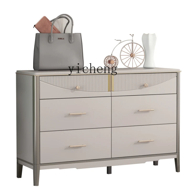 YY Five-Bucket Cabinet Six Eight Spares Cabinet Side Cabinet Bedroom Storage Cabinet Modern Minimalist