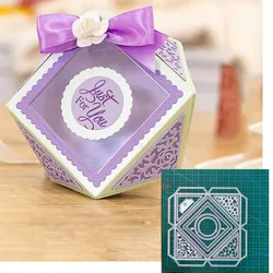 Box Metal Cutting Dies Mold Scrapbooking Decoration Paper Cards Craft Knife Mould Blade Punch Template Embossing Stencils