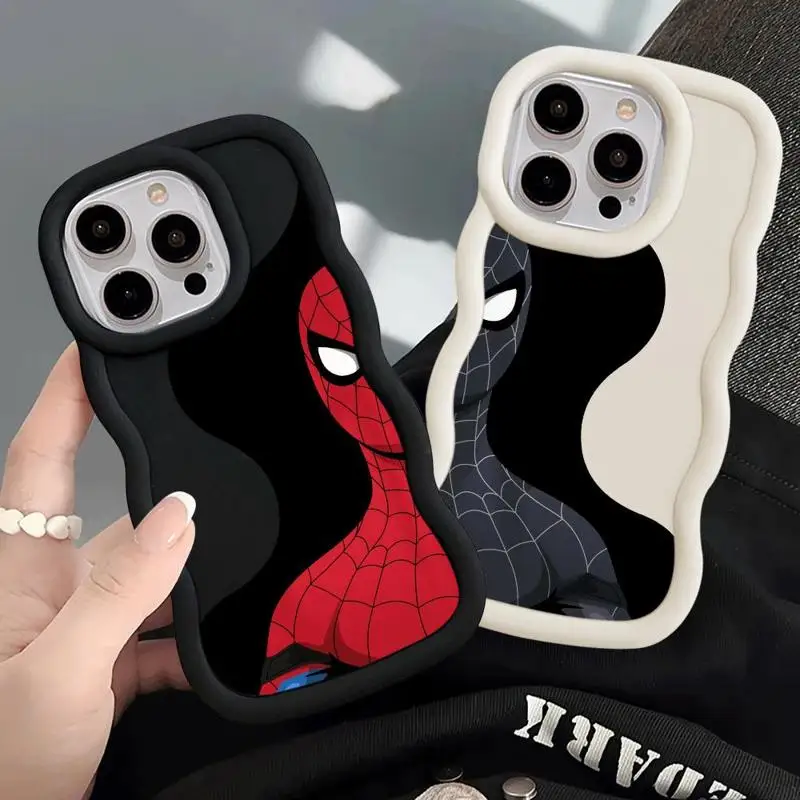 Marvel Sipider Man Phone Case for Xiaomi Redmi Note 12 13 12Pro 9 13Pro 8 10 Lite 10Pro 11 Pro Plus 10S Cover Silicone