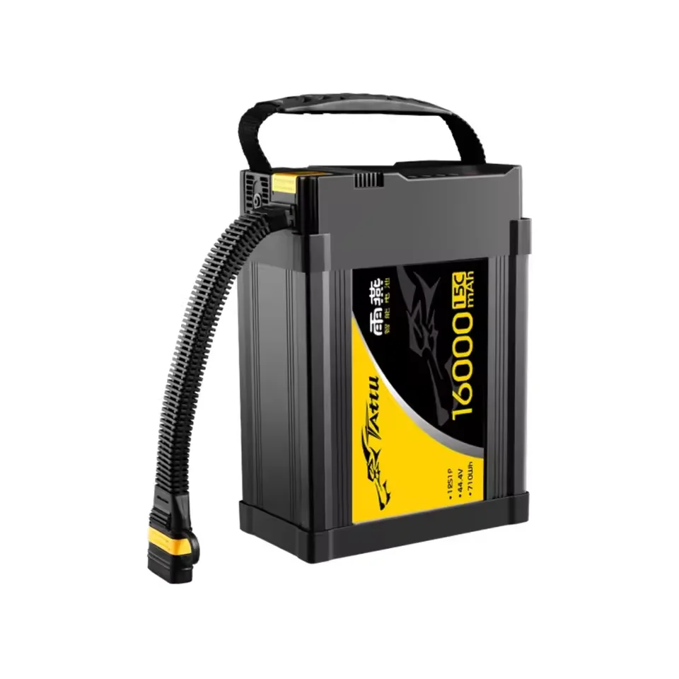 TATTU Intelligent Lithium Battery 16000mah 44.4V 12S 15C Agricultural Protection Machine