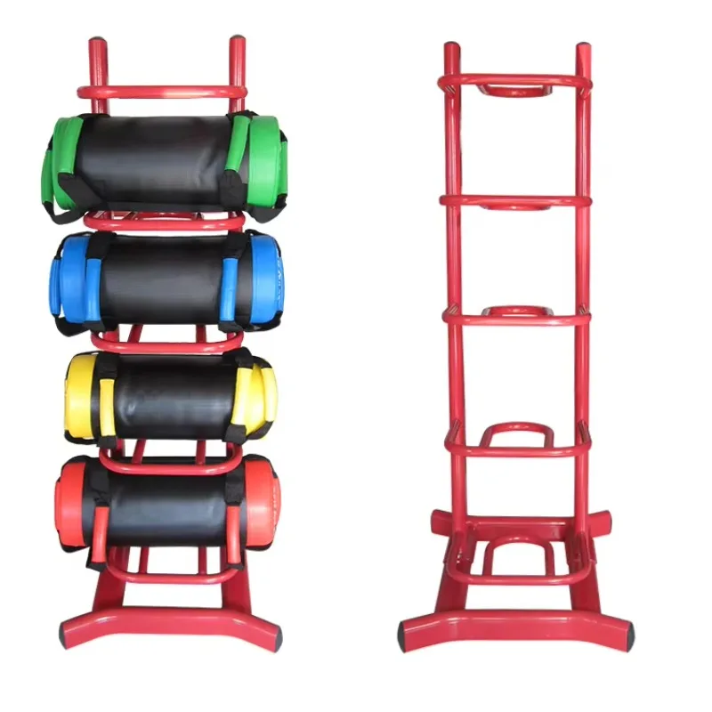 Direct Sale from China Factories Gym Accessories Equipment Weight Bag Rack Sandbag Rack Metal Storage Rack Steel Material