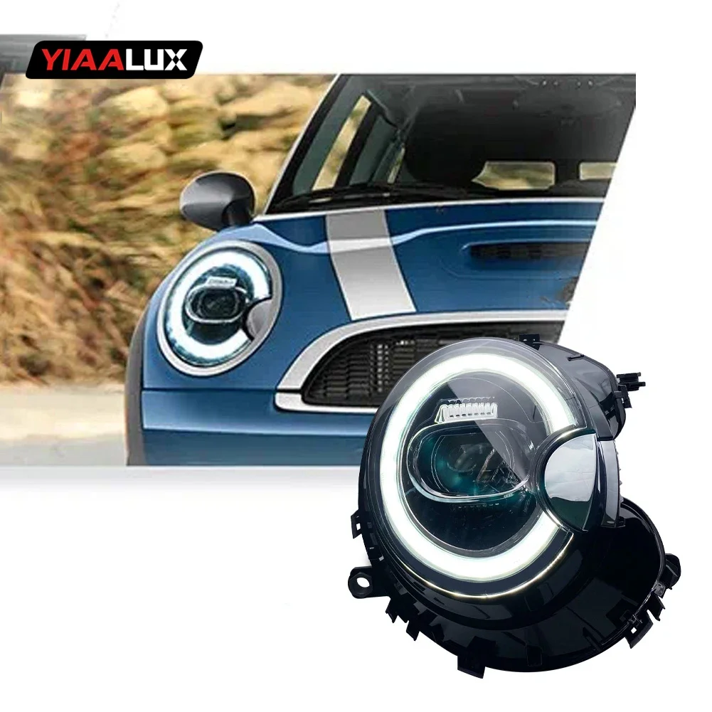 LED lens halo angel eyes modification light assembly  fit for  Mini R56 headlight