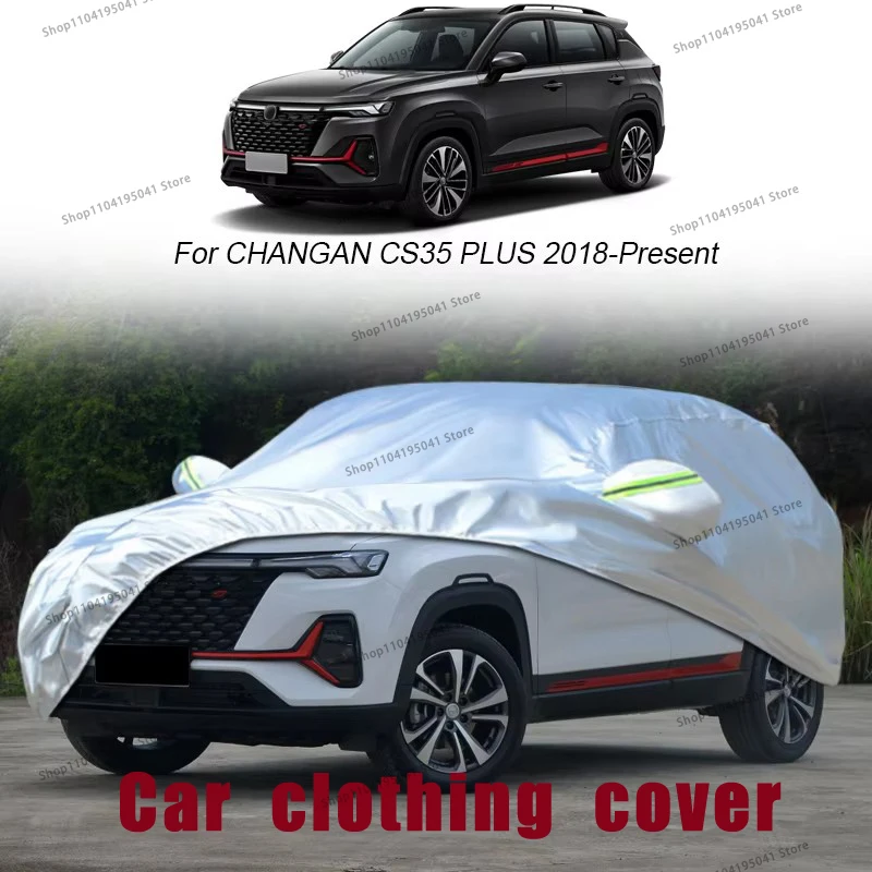 

For CHANGAN CS35 PLUS Full Car Cover Rain Frost Snow Car protective cover ,UV protection,Car paint protection