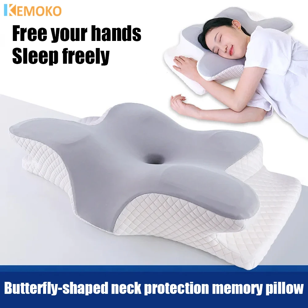 

New Memory Foam Cervical Pillow, Ergonomic Contour Orthopedic Pillow for Neck Pain, Contoured Support Pillows,Neck Pillow