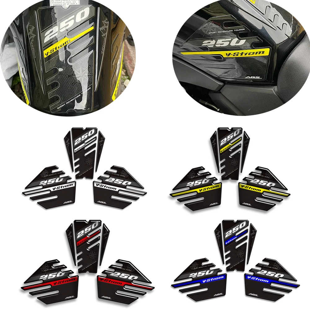

Защитные наклейки на бак мотоцикла, комплект топливного масла, приключения для Suzuki V-STROM V STROM V STROM DL 250 SX 250 SX