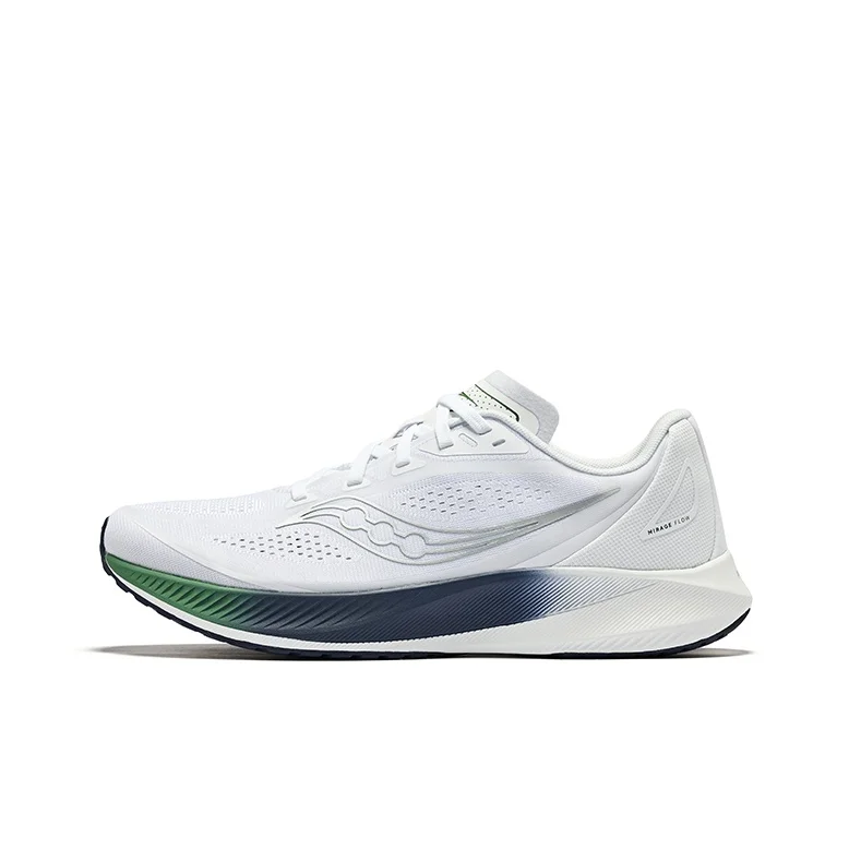 Saucony Mirage Flow Symphony Round Tip Lightweight Training Running Shoes Men's Light Purple White S28214-1