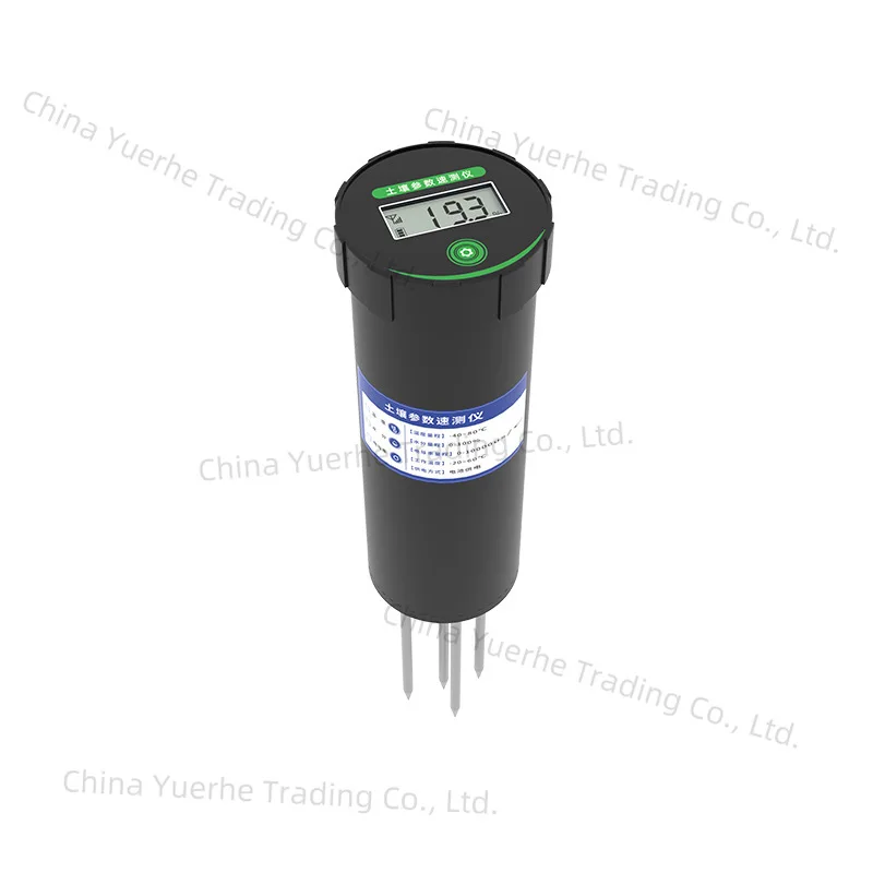 Soil moisture velocity tester Conductivity tester Parameter sensor Nutrient pH accuracy Soil tester
