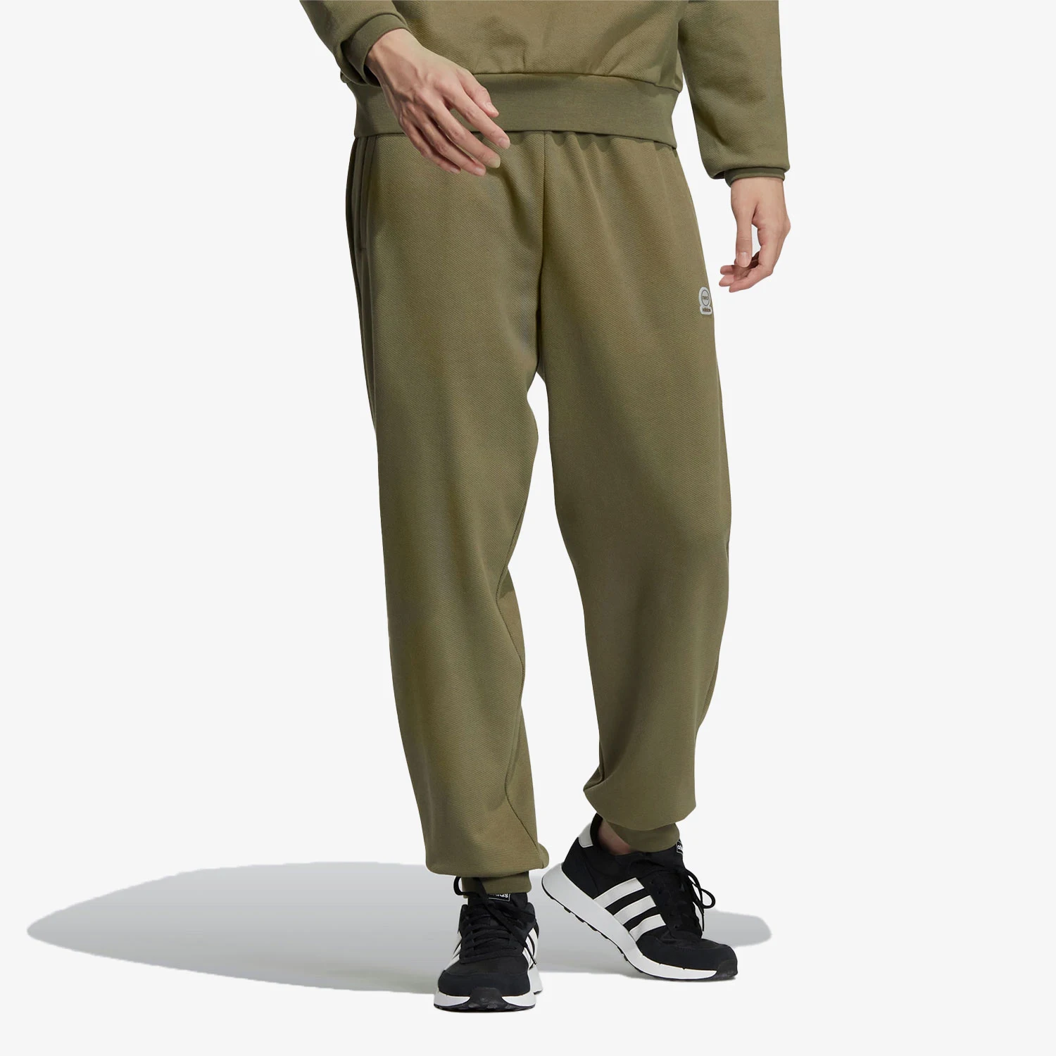 

Официальные мужские и женские простые повседневные вязаные спортивные джоггеры Adidas Neo HY2695