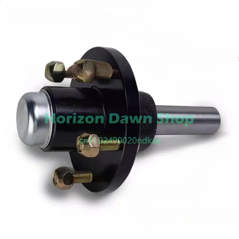 5-114.3 3500lbs Unbrake  Trailer Half Axle Shaft Trailer Hubs  Trailer Parts