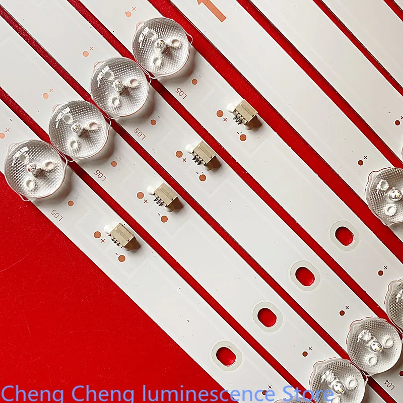 New FOR JS-D-JP50DM-102ED R72-50D04-029 988141T.30066.4P 99CM 10LED 100%NEW LED backlight strip