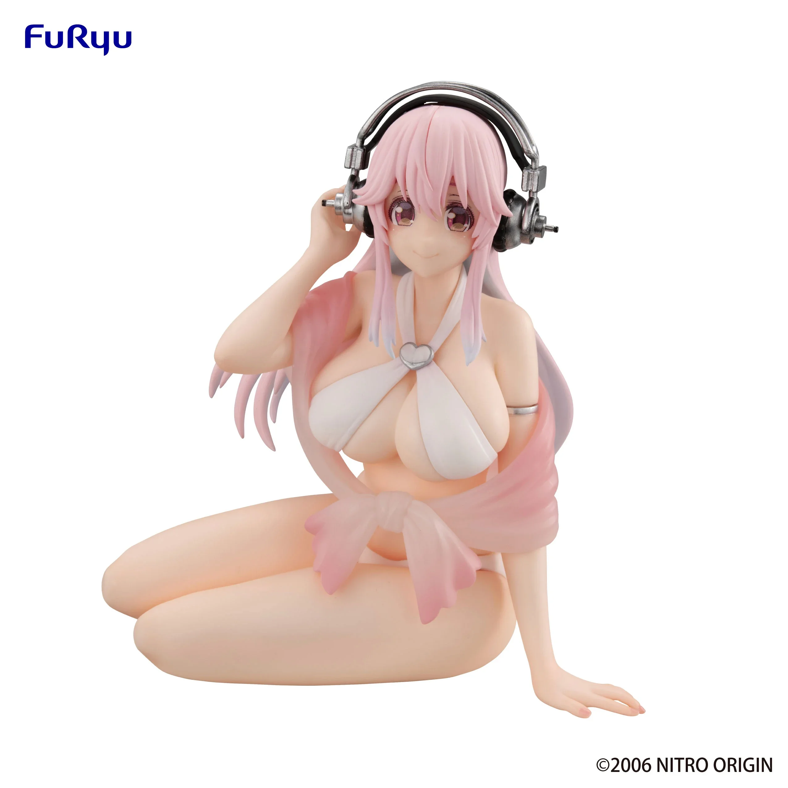 Anime Figure Furyu SUPER SONICO Noodle Stopper Figure -Summer Memories Ver. Action Figure Collector Toys Gifts