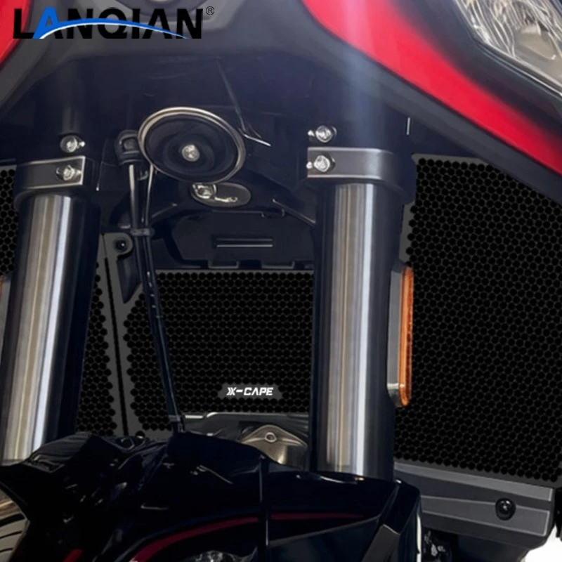 New For Morini X Cape X-Cape1200 XCape 1200 Radiator Guard Protector Grille Cover Radiator Cylinder Head Guard Water Tank Mesh
