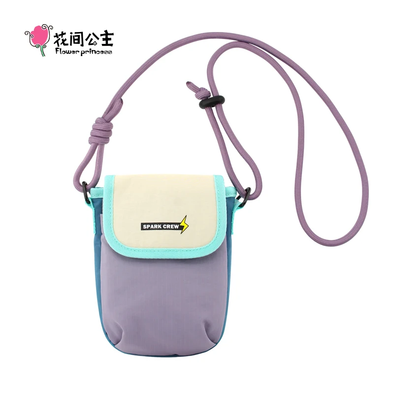 

Flower Princess Original SPARK CREW 2025 Women's Bag Color Collision Crossbody Phone Fashion Summer Travel Small Bag for Girls