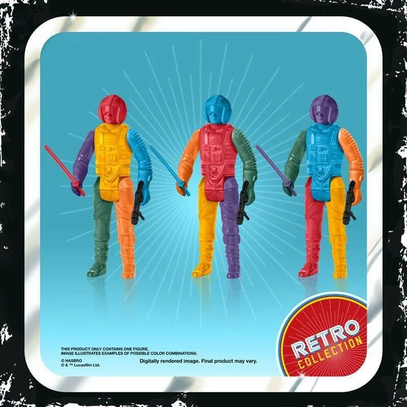 Genuine Hasbro Star Wars Retro Collection Luke Skywalker Prototype 3.75 Inch Action Figure Random Style Shipped in Stock view 5