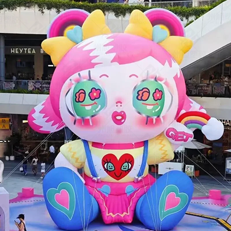 풍선 인형, 창의적인 모양의 공기 모델, 송풍기 포함, 야외 쇼핑몰 광장 장식 및 무대 장식