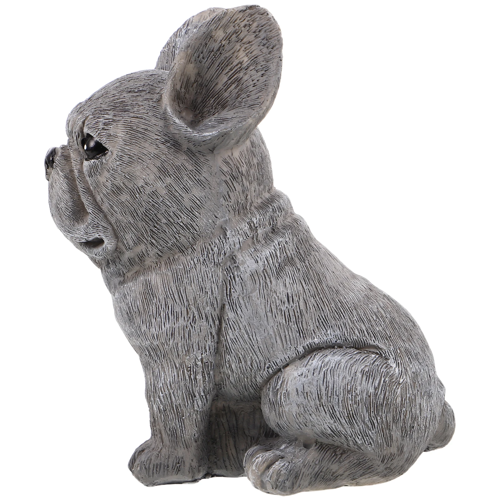 

Resin Bulldog Statue Outdoor Weather Resistant Dog Sculpture for Garden Patio Balcony Home Decor Use Garden Figurine
