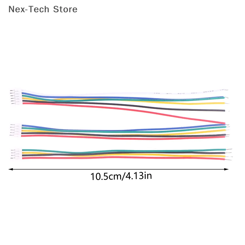 10 قطعة JST GH سلسلة 1.25 موصل مع سلك GH1.25 4P/5P/6 دبوس 10 سنتيمتر 1571 28 AWG 1.25 مللي متر مع قفل الأسلاك الطرفية