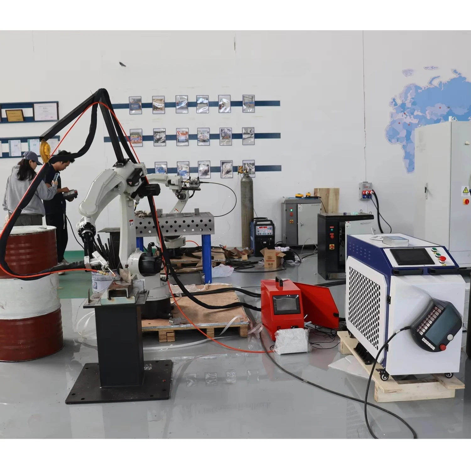 JUGAO Robot Arm with Intelligent Welding System. 6-axis Articulated Industrial Robotic Automation Solution