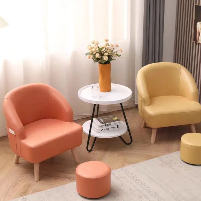 كرسي أريكة فردي صغير غير قابل للفصل يمكن أن يكون بالجملة شرفة غرفة نوم تأجير غرفة كسول الناس أريكة صغيرة صغيرة