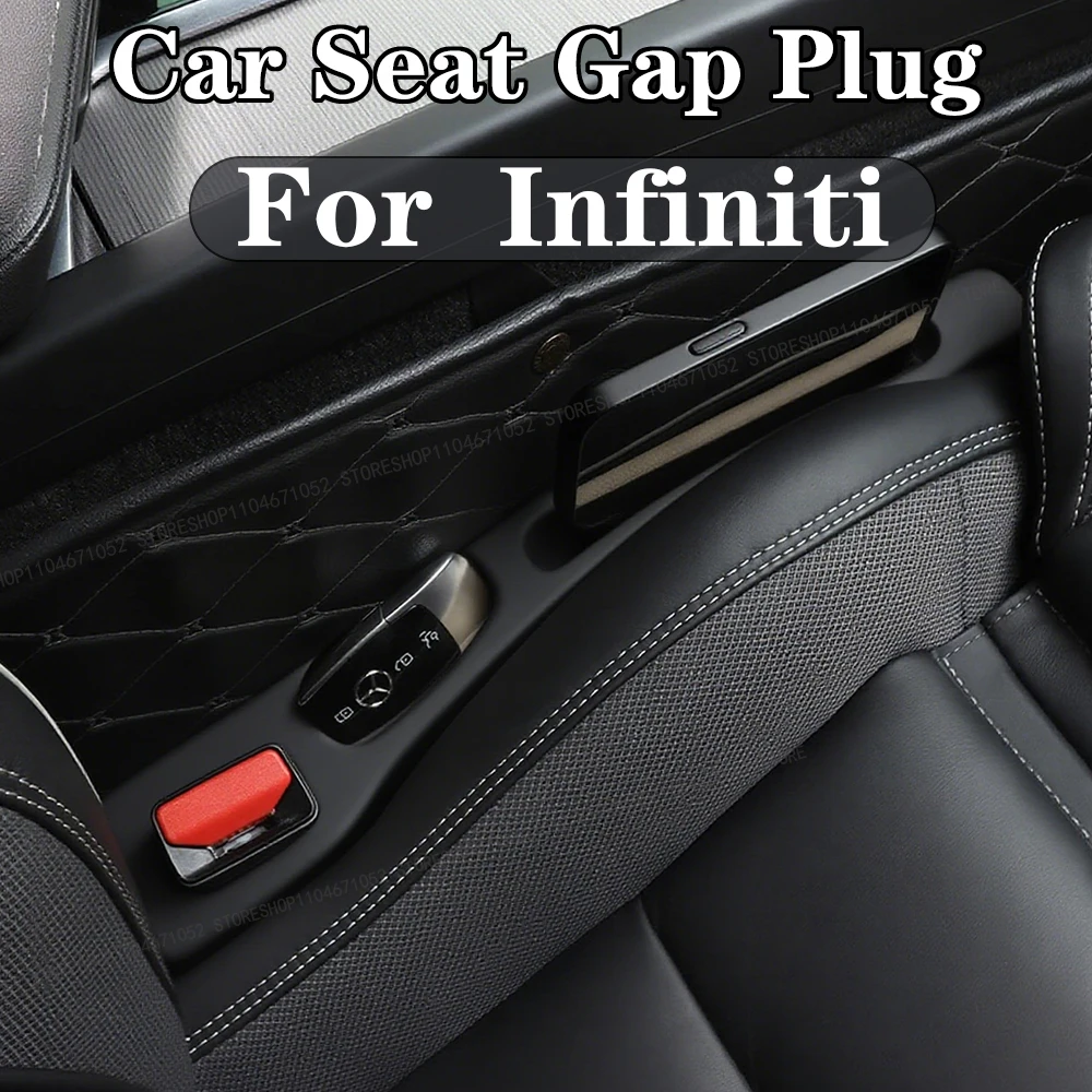 

Car Seat Gap Filler Between Seats Crevice Interior Decoration Accessories For Infiniti QX60 QX70 Q30 G25 G35 G37 QX30 QX50