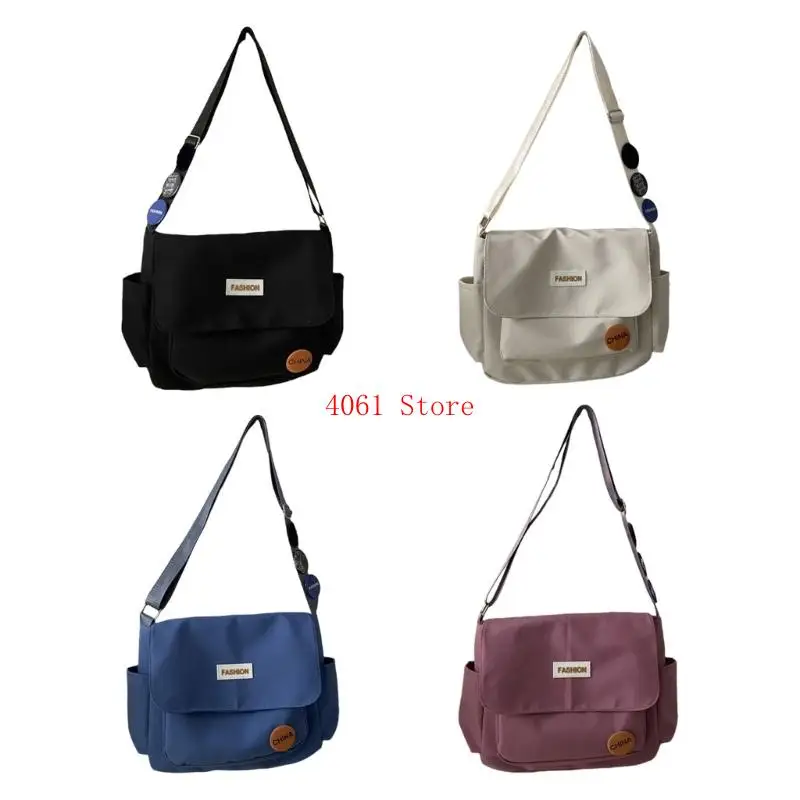 

Modern Shoulder Bag Tear Resistant Fabric Functional Design Crossbody Bags Casual Satchel with Adjustable Strap