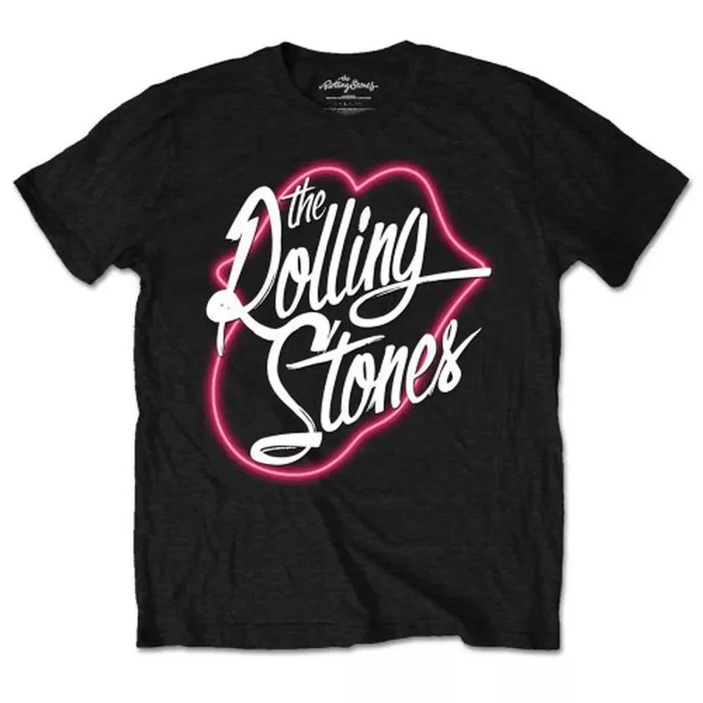 

1962 The Rolling Stones Tshirt American Retro Punk Men's Rock T-Shirt Summer New Street Trend Top
