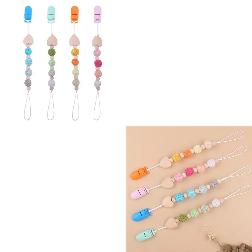 

Деревянная игрушка-прорезыватель для малышей, зажимы для прорезывания зубов Paci, игрушки-прорезыватели для малышей L8RB