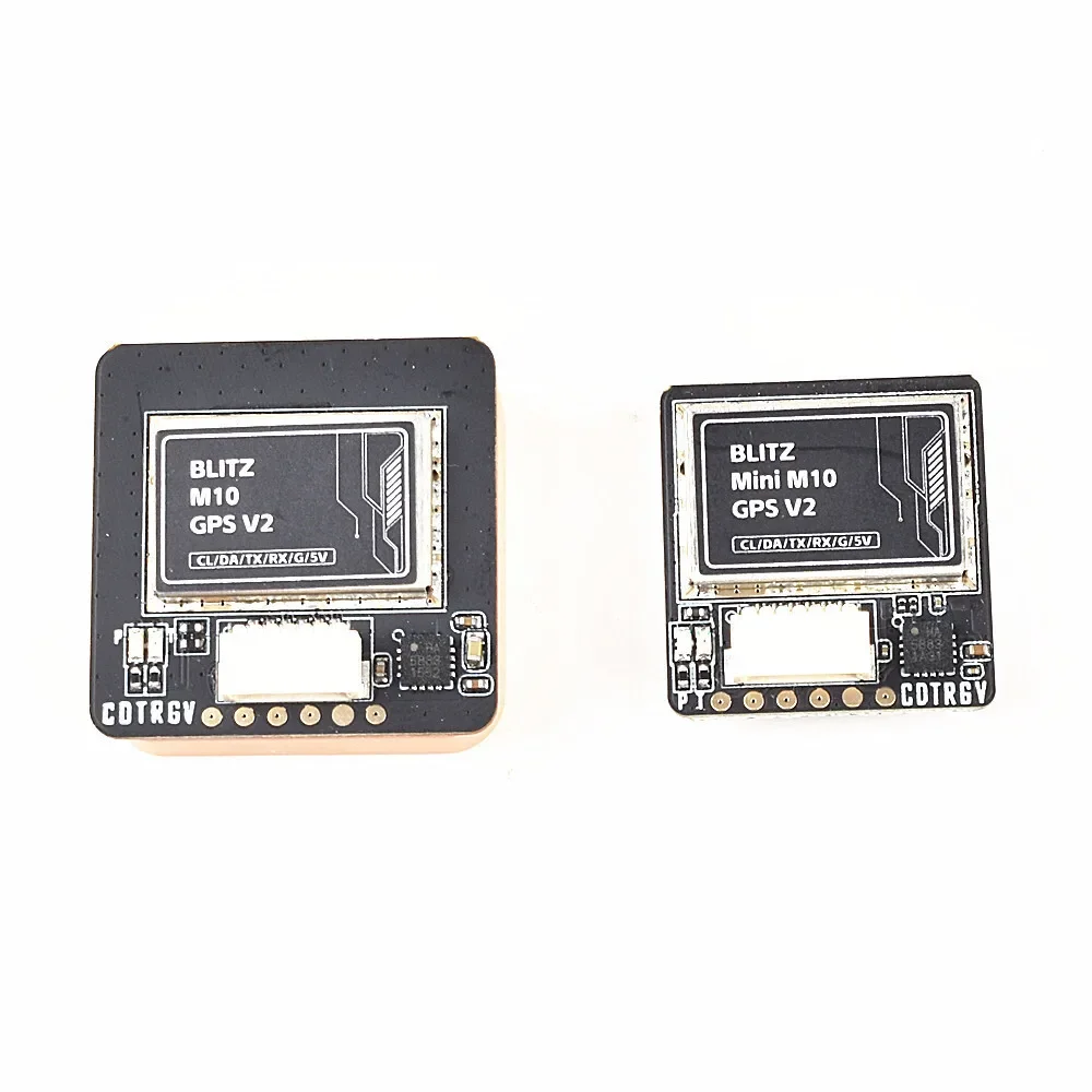 BoMaSIFlight BLITZ M10 V2 Mini GPS Integrate Compass Module QMC5883L Built-in TCXO Crystal And Farad Capacitor For FPV Drone