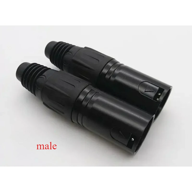 

Аналогичный набор 5-контактных разъемов XLR «папа» и «мама» с 5 шт. NC5MXX и 5 шт. NC5FXX — профессиональный аудиоразъем