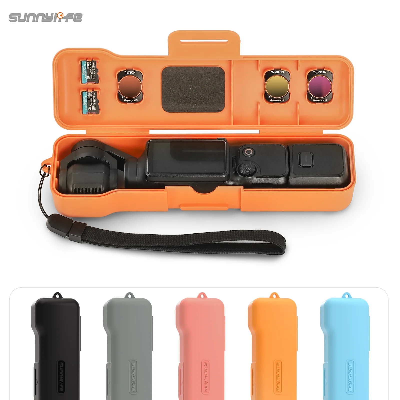 For DJI Osmo Pocket 3 Protective Case Anti Scratch Cover Wit